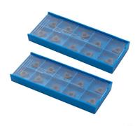 20pc TCMT110204 TCMT-731 Grade Carbide Inserts for Purpose Lathe Tooling in Steel and Stainless Steel Finishing