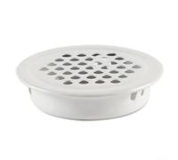 20PC White Furniture Vent Covers 35mm Round Grille