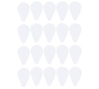 20Pcs 0.3/0.5mm Flute Fingers Pad Flute Nonslip Pads Adhesive Silicone Thumb Cushion For Woodwind Instruments Enduring Silicone Thumb Cushion Protective Stickers