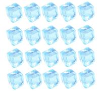 20Pcs 0.9" Silicone Ice Cube Stress Balls, Flexible Squeeze Toys Portable Relief for Office Party