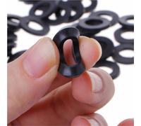 20pcs 1/2" 3/4" 1" Silicon Rubber Flat Gasket Seal Washer Ring Plumbing Faucet Washer(White 20pcs,3I4 inch)