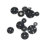 20Pcs 10-28mm, Metal Snaps, Suitable for Women's Jackets, Bags, Invisible DIY Hand-Sewing Accessories,18mm