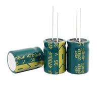 20pcs-100PCS/lot 35V 4700UF 18 * 25MM High Frequency Low Impedance Aluminum Electrolytic Capacitor 4700uf 35v(20PCS)