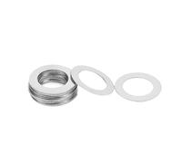 20pcs-100PCS M3 M4 M5 M6 M7 M8 M9 M10 to M20 Stainless steel Ultra thin washer Adjusting gasket shim THK 0.1/0.2/0.3/0.5mm(M8x14 50pcs,Thickness 0.2mm)