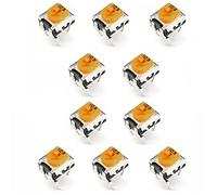 20Pcs 100R/200R/500R/1K/2K/5K/10K/20K/50K/100K/200K/1M WH06-2 Potentiometers Single Turn Pot Variable Dimmer Switches Resistors Resistor elements (Size : 200K Ohm)