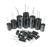 20PCS 100V 160V 200V 250V 400V 450V Aluminum Electrolytic Capacitor 1UF 2.2UF 3.3UF 10UF 22UF 47UF 100UF 150UF 220 330UF 470UF (Size : 400V6.8UF 20PCS)