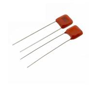 20PCS 100V221J 220PF 5% Pitch 5mm 220P 221 100V CBB Polypropylene Film Capacitor Electronic Accessories