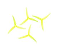 20PCS/10Pairs J40 5.1X4X3 CW CCW 1inch 3 Blades Poly Carbonate Propeller, Compatible For Brushless Motor FPV Racing RC Drone
