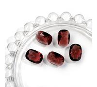 20Pcs 10x14mm Rectangle Pillow Transparent Glass Crystal Glitter Rhinestones Strass Diamonds Nails Accessories DIY Craft Decorations Jewelry Making Nailart Supplies Home Decor (Dried Rose)