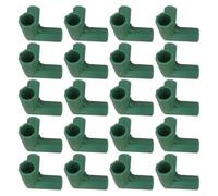20PCS 11Mm Greenhouse Frame Connector - Garden Corner Connectors - Plastic Garden Cane Connectors For Flower Stands And Greenhouse Frame Building - 3 Way/4 Way(A)