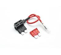 20Pcs 12V Micro/Mini/Standard Size Car Fuse Holder Add-a-Circuit Piggy Back Fuse TAP Adapter with 10A ATM Blade Fuse Protected circuits