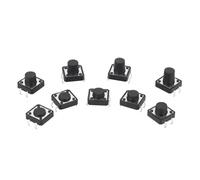 20PCS 12x12 12 * 12 * 12mm 13mm 14 15 16 17 18 19 20 21 22 23 24 4Pin Tactile Tact Push Button Switch Self-reset DIP Switches IDGTTLDF(12x12x14)