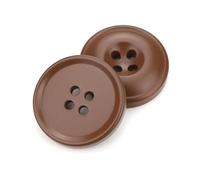 20Pcs 15/20/25mm Resin 4-Hole Round Buttons for Coats, Clothing, Decorative Accessories for DIY Sewing Projects,15mm