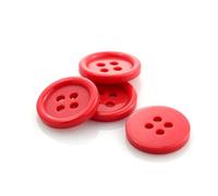 20Pcs 15-25mm Round Resin Buttons - Tiny Sewing Buttons for Garment Apparel,Color 9,15mm