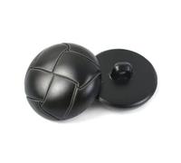 20Pcs 15-25mm, Vintage Round Plastic Imitation Leather Buttons, Suitable for Coats, Jackets and DIY Sewing,15mm