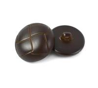 20Pcs 15-25mm, Vintage Round Plastic Imitation Leather Buttons, Suitable for Coats, Jackets and DIY Sewing,23mm