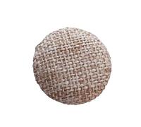 20Pcs 15-30mm, Linen-Edged Round Fabric Buttons, Suitable for DIY Sewing Accessories for Jackets and Suits,25mm