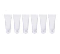20PCS 15ml/20ml/30ml/50ml/100ml Clear Empty Refillable Plastic Soft Tubes Cosmetic Sample Bottles Jars Makeup Travel Containers For Lip Balms Lip Gloss Shampoo Shower Gel Body Lotion (100ml)