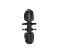 20pcs 16mm PE Tubing Water Connecters 1/2 to 3/8'' 1/4'' 1/8'' 6.0mm Pipe Reduced Coupling Adapter Garden Irrigation Fittings(16x4mm-01)