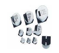 20PCS 16V SMD aluminum electrolytic capacitor 4.7/10/22UF 33UF 47UF 100UF 220UF SMD(16V 220UF 6.3X7.7MM)