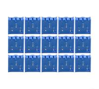 20PCS 1K 10K 50K 100K Ohm Trim Potentiometer with Blue Knob - Variable Resistors for Arduino, Industrial, Robotics, and Electronic Projects(10K)