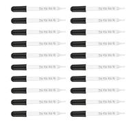 20Pcs 1ML Clear Graduated Pipettes for Liquid Oil Transfer Laboratory Use Glass Droppers