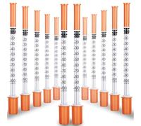 20pcs 1ml Dispensing Tool, 0.23x6mm 32G, Multi-Purpose Distribution Measuring Tools,Indivdually Sterile Packaging