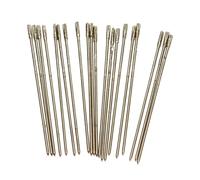 20pcs 1mm/1.2mm/1.6mm/1.9mm/2mm Diamond Lapidary Drill Bits Micro Drill Bits Solid Bits Needle for Jewelry Ceramic Agate Jade Amber Crystal Drilling(20pcs 2mm)