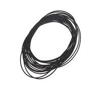 20pcs 1mm Square Folded Rubber Belt 105-135mm For Recorders CDROM Video Machines