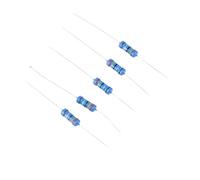 20PCS 1W metal film resistor five-color ring power resistor 1R~1M 2 4.7 10R 47 100 220 360 470 1K 2.2K 10K 22K 4.7K 100K(330R)