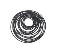 20pcs 1x1mm Silicone Rubber Band Pulley Transmission Engine Drive Round BESLTS Tape Toy Module Car Motor Stretch LON Conveyor