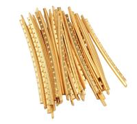 20Pcs 2.0mm 2.2mm Brass Guitar Fret Wire Fretwires For Acoustic Electric Fingerboard Frets Accessories Guitar Fret Wire