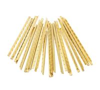 20Pcs 2.2mm 2.0mm Width 19 Frets 22 Frets Guitar Fret Wires Brass Fretwire Sets For Electric Guitar Bass Fingerboard Brass Fret Wire