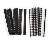 20PCS 2.54mm Breakaway PCB Board 40Pin Male and Female Header Connector for Arduino Shield