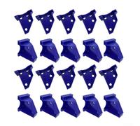 20Pcs 2 in Laminate Flooring Spacers for /4 and /2 Inch Gaps, ABS Wood Floor Installation Wedges and Vinyl Plank Tools with Stable Triangle Structure