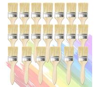 20PCS 2 inch Paint Brush Set,Wooden Handle Paint Brushes,Synthetic Bristles | Paint Brushes,Furniture Painting Brush,House Paintbrushes for Wall Trim House Touch-ups Furniture Fences Decorations