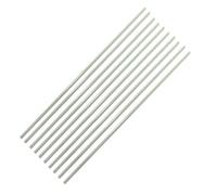 20pcs 20-Inch Strong White Fiberglass Rods for Shed Supports, Flexible Glass Fiber Rods, Dia 1-5mm(2.5x500mm)
