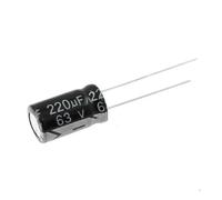 20pcs 220uF 63V Radial Electrolytic Capacitor 63V220UF 10mm X17mm BIANMTSW