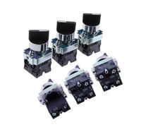 20pcs 22mm XB2-BD21 BD23 BD25 BD33 BD45 BD53 1NO/2NO/1NO1NC 2/3 position Self locking/self resetting selector Knob switch(XB2-BD45)