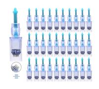20Pcs 24 Pin Disposable Replacement Needle Cartridges, Original Skin Care MTS Needle for Permanent Makeup Microblading Tatoo Machine Artmex V6, V8, V9, V11 (24 Pin, 20Pcs）