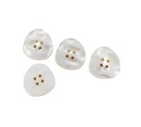 20pcs 25mm 4 Holes Irregular Resin Buttons for Scrapbooking Clothing Home Crafts Sewing Accessories