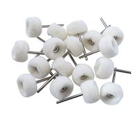20PCS 25MM Polishing Wheel Set, Polishing Buffing Wheels Mounted Wool Soft Fine Felt Polishing Wheel Brushes Buffing Polishing Wheel Set For Dremel Rotary Tool