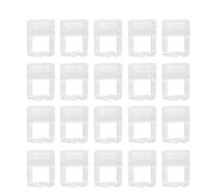 20pcs 2mm Tile Leveler Spacer Ceramic Clip System Improve Speed Tile Installation Keep Balance Reduce Grinding Simple Operation Transparent