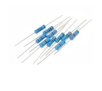 20pcs 2W Metal Film Resistor 3R 30R 300R 3K 30K 300K 3 30 300 Ohm R Kohm Accuracy 1% Five-Color Ring Resistance 0.1R-910 Passive Resistors(2W 3R 20pcs)