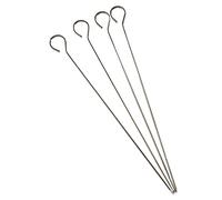 20PCS 304 Stainless Steel Barbecue Sign Hanging Furnace Ring 9-Shaped Sign Hook Skewer Mutton Skewer Duck Neck Roast d