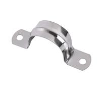 20Pcs 304 Stainless Steel M5-M100 5mm-100mm Saddle Clamps Riding Clip Horseback Tube Buckle for Pipe Tube(M22)
