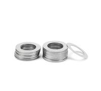 20Pcs 304 Stainless Steel Ultra Thin Flat Washer M3 M4 M5 M6 M8 M10 M12 M14 Adjusting Shim Plain Gasket 0.1/0.2/0.3mm(Thickness 0.3mm,M8x14)