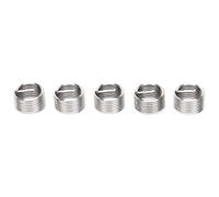 20Pcs 304 Stainless Steel Wire Inserts Screws Sleeve Assortment Kit, M12 X 1.25 Wire Thread Inserts Steel Sheath, Helicoil Type Thread Repair Conversion Sleeve(1D)