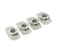 20PCS/30PCS/50PCS T-nut M3 M4 M5 M6 M8 Fasten Slot Nuts Connector Nickel Plated For 20 30 40 45 Aluminum Extrusion Profile Hammer Head T Nut(45 M4x 20pcs)