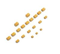 20PCS 3216A 3528B 6032C 7343D Tantalum Capacitor 100UF 150UF 220UF 330UF 470UF 6.3V 10V 16V 25V 35V 50V 4.7/6.8/10/15/22/33/47UF(B 16V47UF)